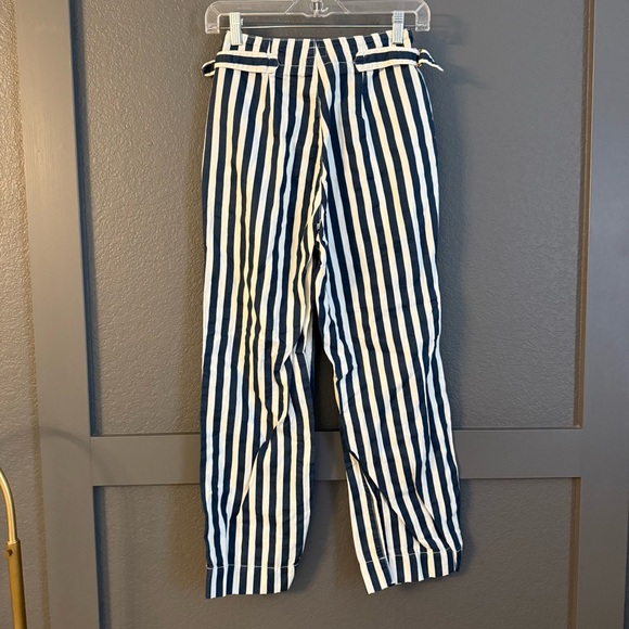 MOTHER • The cinch greaser pants in sea daze 25 blue white striped wide leg - Picture 10 of 12